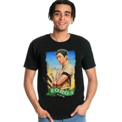 Zoro T-Shirt Zwart - One Piece