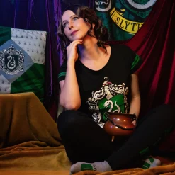 Zwadderich Wapen Pyjama zwart - Harry Potter